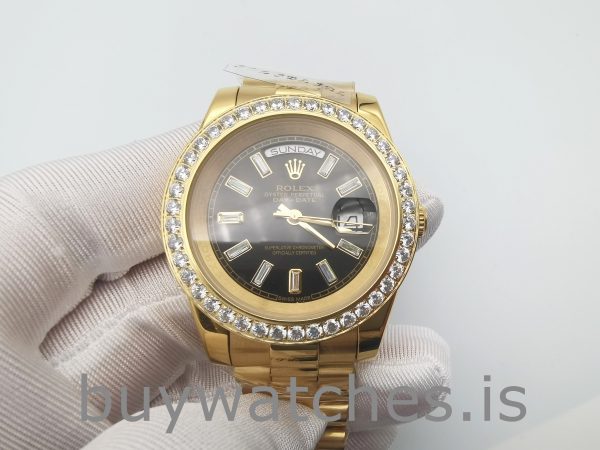 Rolex Day-Date 228348RBR Oro 18k con diamanti 40 mm automatico