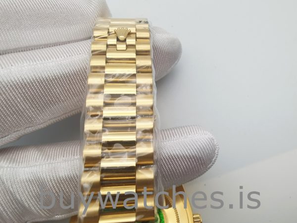 Rolex Day-Date 228348RBR Oro 18k con diamanti 40 mm automatico