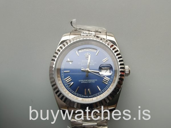 Rolex Day-Date 228239 Orologio automatico da uomo in oro blu da 40 mm