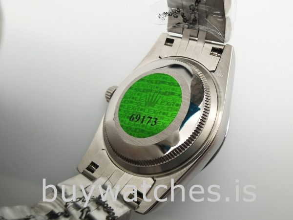 Rolex Datejust 68274 Orologio automatico da donna in argento 31 mm