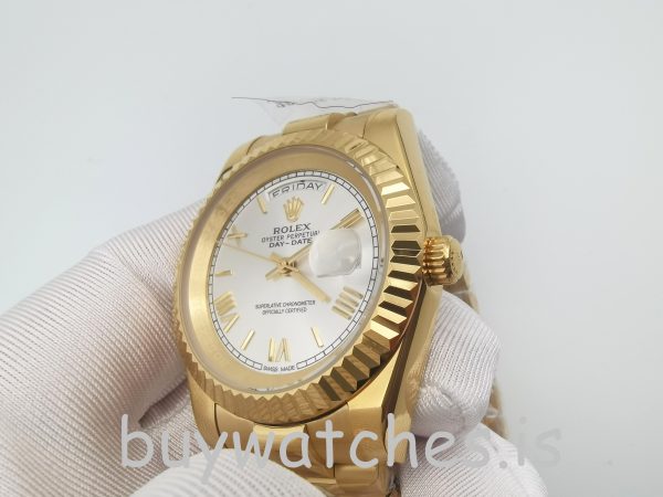 Rolex Day-Date II 218238 Orologio automatico da uomo in oro giallo da 41 mm