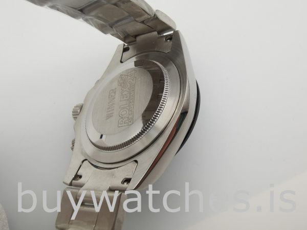 Rolex Daytona 116500 Orologio da uomo con quadrante bianco da 40 mm