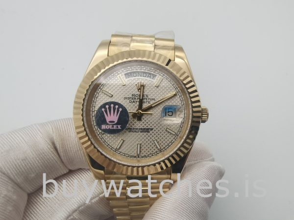 Rolex Day-Date 228238 Orologio automatico Sapphire 40 mm in oro giallo