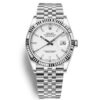 Rolex Datejust 116234 Replica Orologio da donna con quadrante bianco 36mm